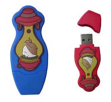 Rubber USB Flash Drive