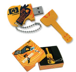 Rubber USB Flash Drive