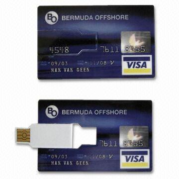 USB Flash Drive - Style Credit Card