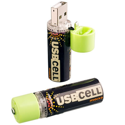 USB Flash Drive-Style Battery