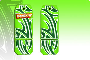 Cartoon USB Flash Drives:green