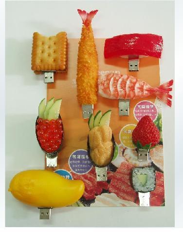 Food usb flash drive